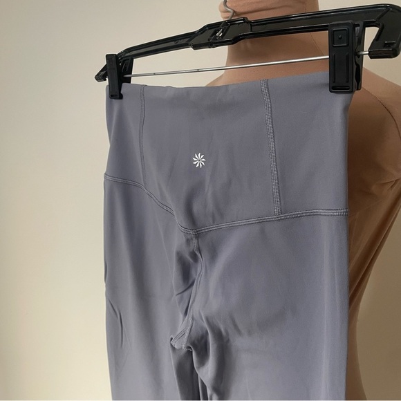 Athleta Elation Flare High Waisted Coastline Blue Gray Pants #981683 EUC Size XS - Picture 7 of 12